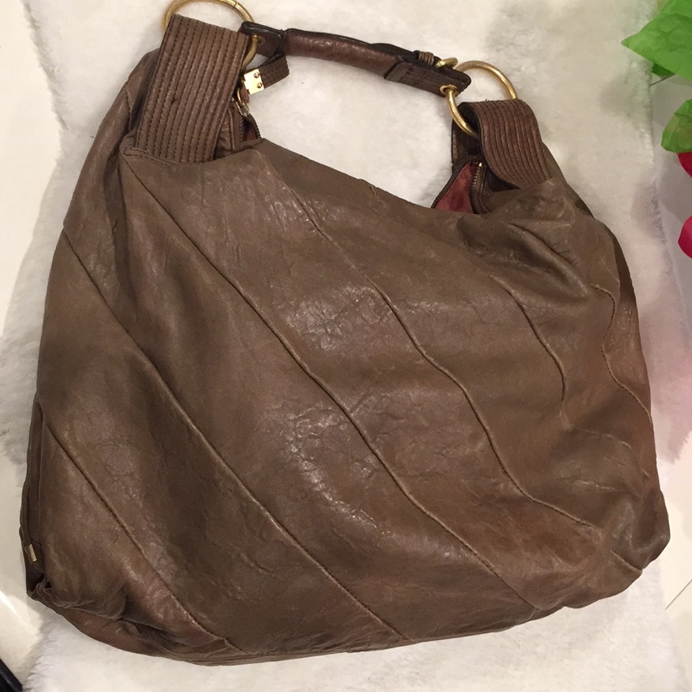 JUICY COUTURE tan purse handbag